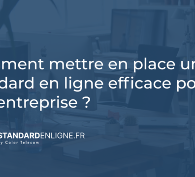 Image montrant Comment mettre en place un standard en ligne efficace pour son entreprise